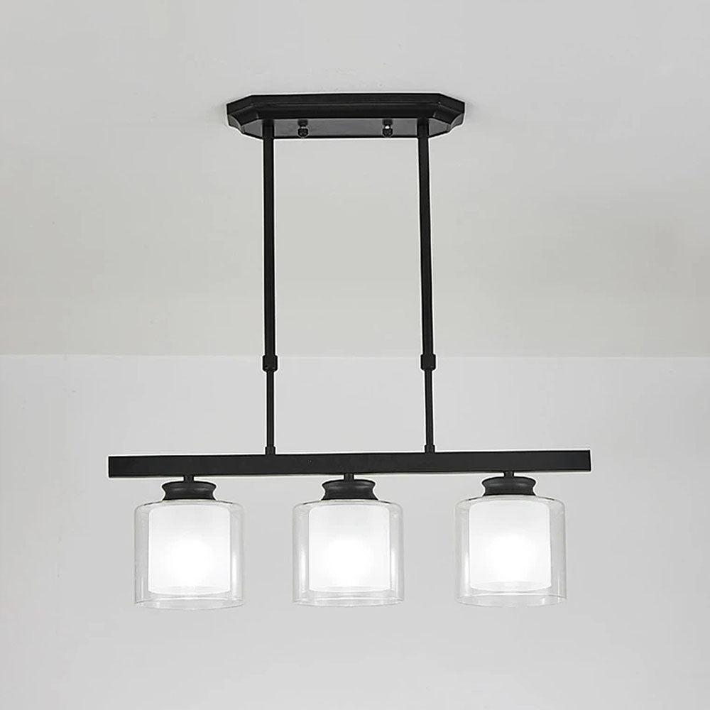 Glass Ceiling Light for Modern Kitchen Island