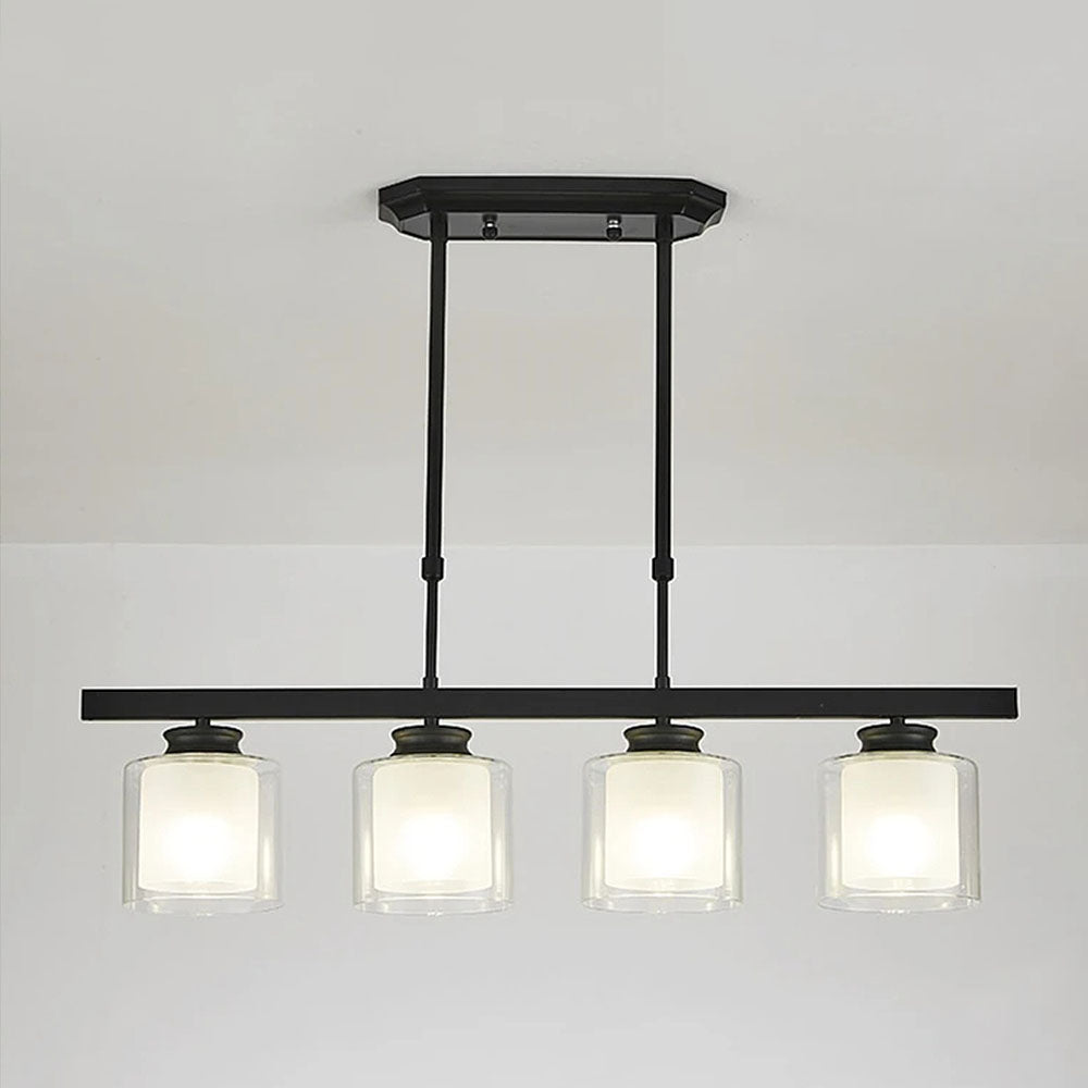 Glass Ceiling Light for Modern Kitchen Island