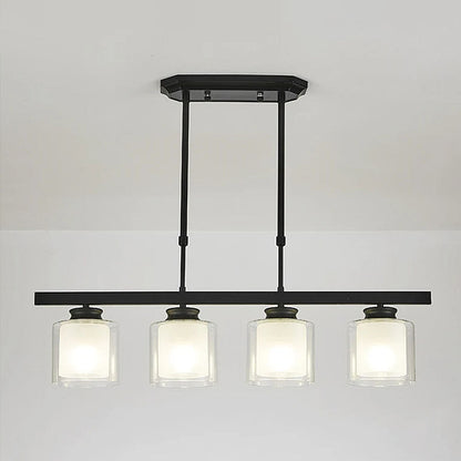 Glass Ceiling Light for Modern Kitchen Island