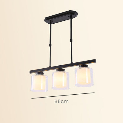Glass Ceiling Light for Modern Kitchen Island