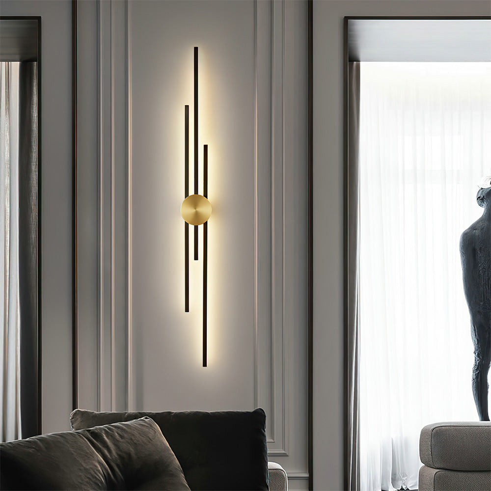 Wall Light Modern LED Iron Vertical Fixture
