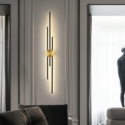 Wall Light Modern LED Iron Vertical Fixture