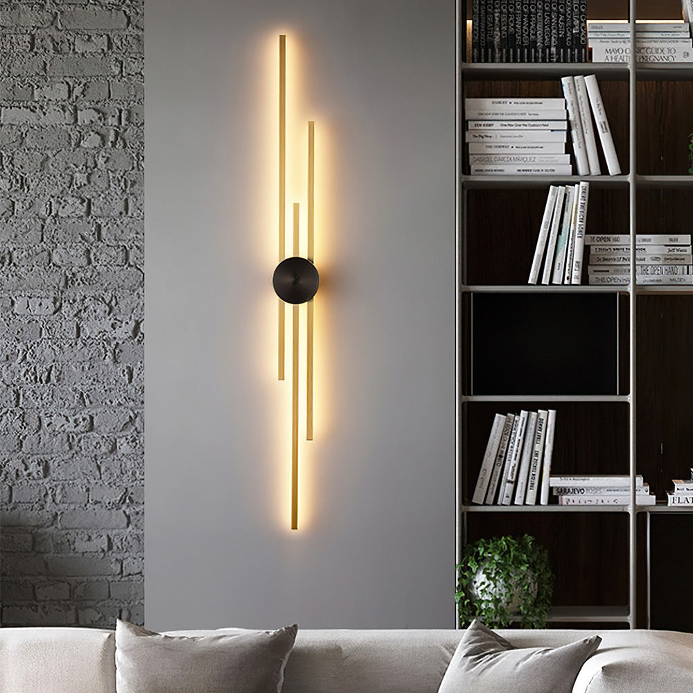 Wall Light Modern LED Iron Vertical Fixture