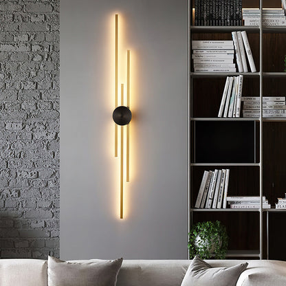 Wall Light Modern LED Iron Vertical Fixture