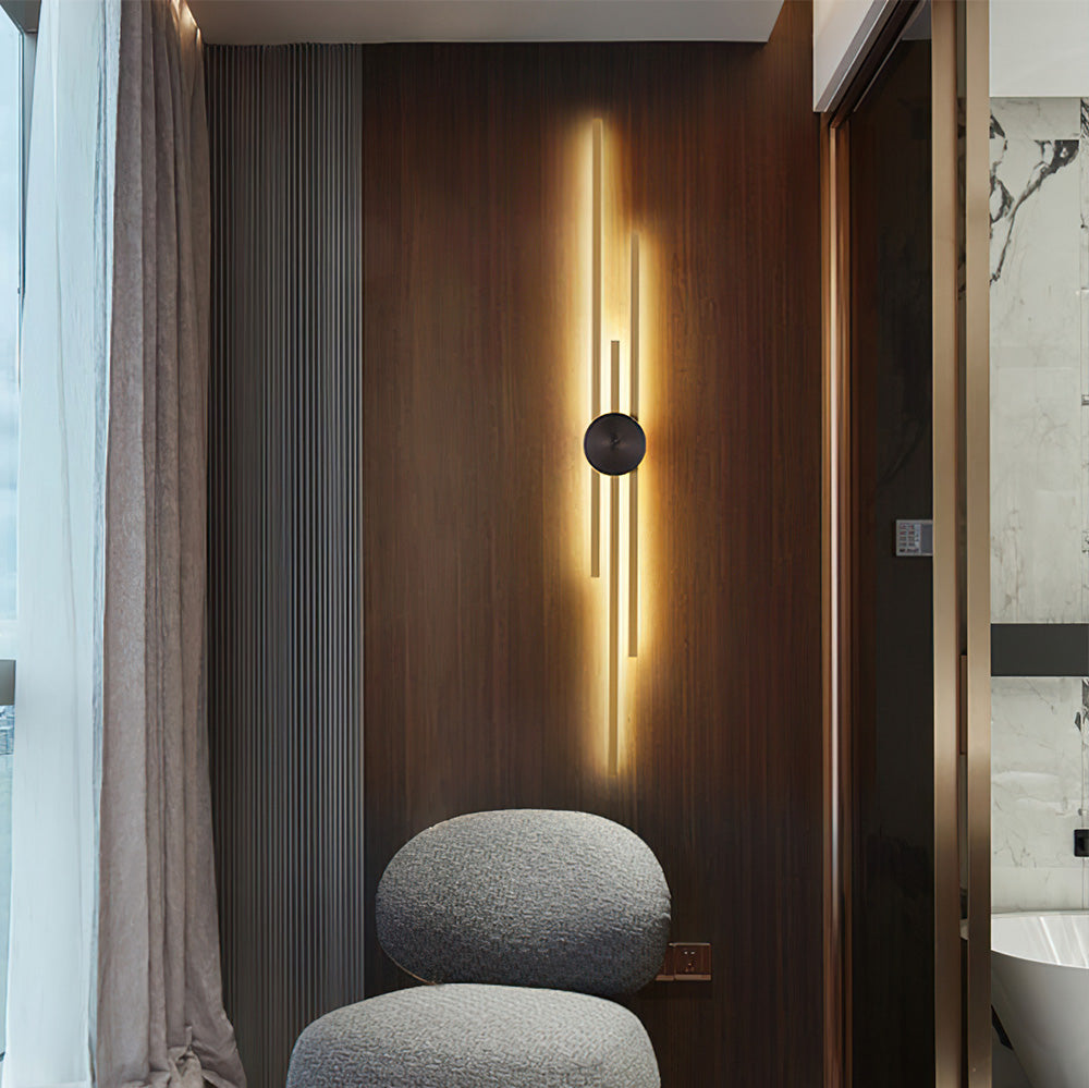 Wall Light Modern LED Iron Vertical Fixture