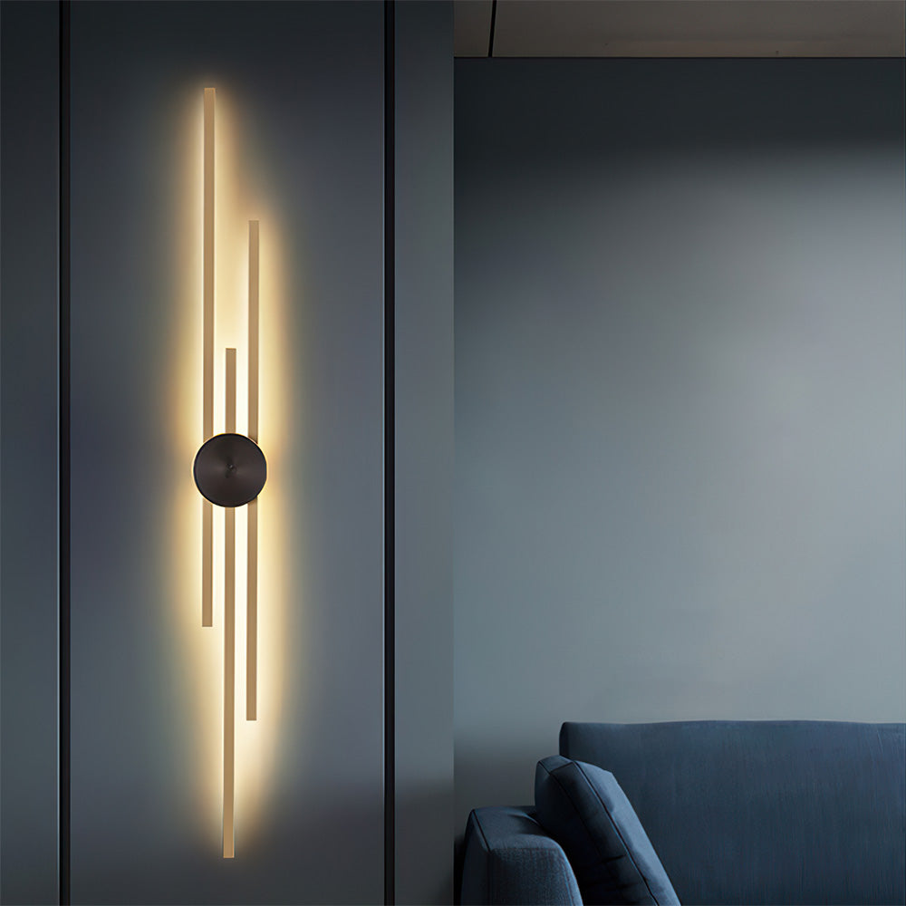 Wall Light Modern LED Iron Vertical Fixture