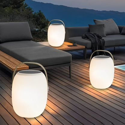 Outdoor Solar Lantern Light with Handle