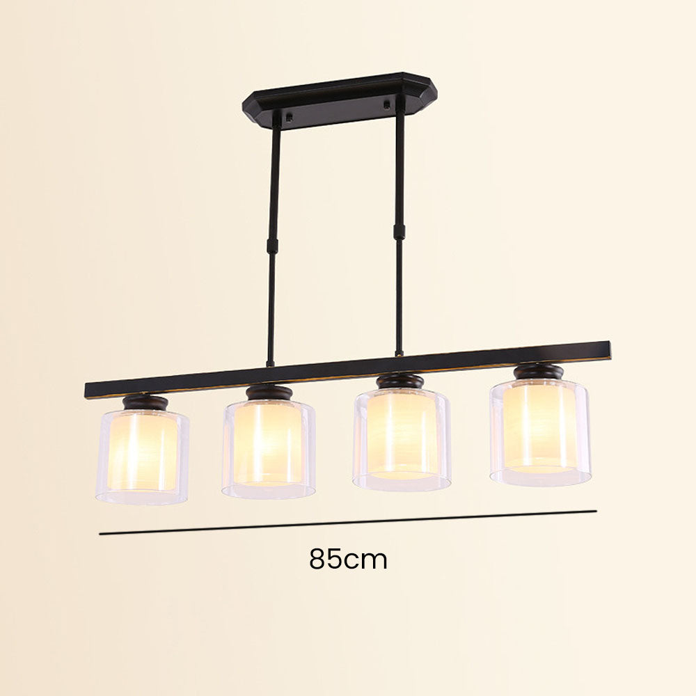 Glass Ceiling Light for Modern Kitchen Island
