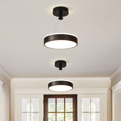 Sleek Modern Metal LED Pendant Ceiling Lights