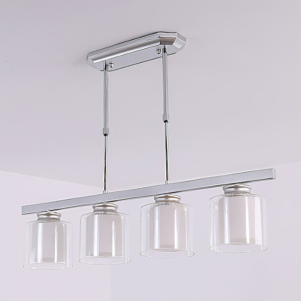 Glass Ceiling Light for Modern Kitchen Island