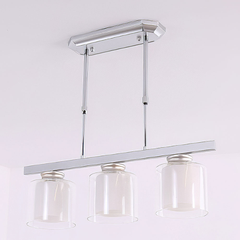 Glass Ceiling Light for Modern Kitchen Island