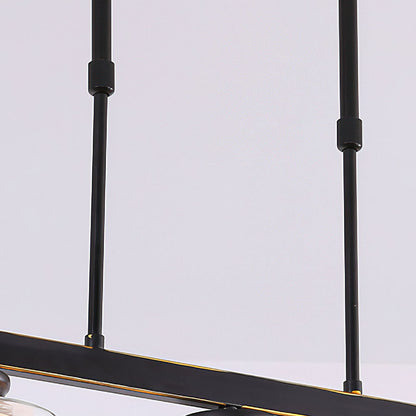 Glass Ceiling Light for Modern Kitchen Island