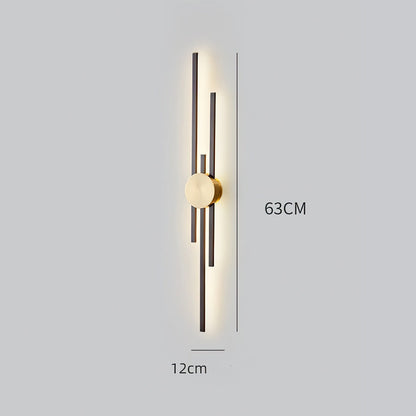 Wall Light Modern LED Iron Vertical Fixture
