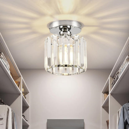 Glass Flush Ceiling Light for Hallway