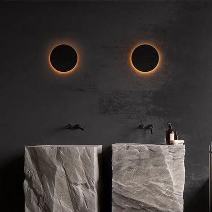 Wall Light Modern Black Outdoor LED Lamp
