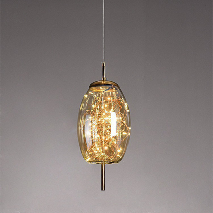 Pendant Light Glass Modern LED Ceiling Lamp