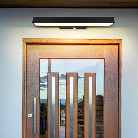 Outdoor Black Stainless Steel Wall Light
