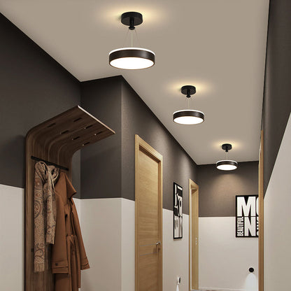 Sleek Modern Metal LED Pendant Ceiling Lights