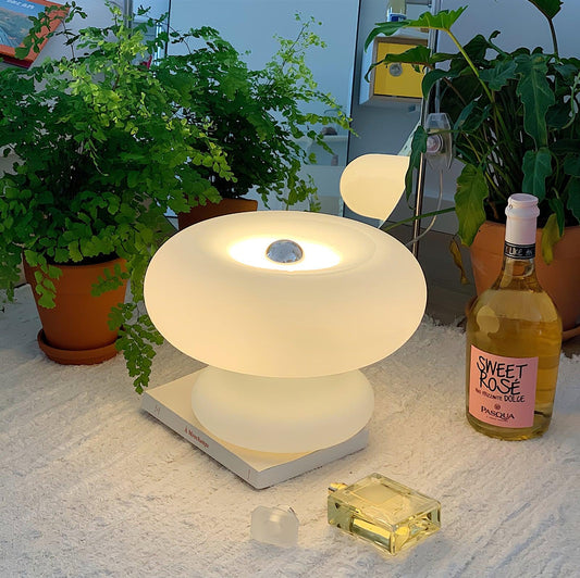 LumoDonut™ | Modern Donut-Shaped LED Table Lamp