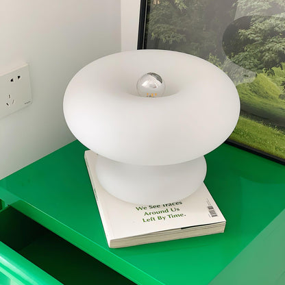 LumoDonut™ | Modern Donut-Shaped LED Table Lamp