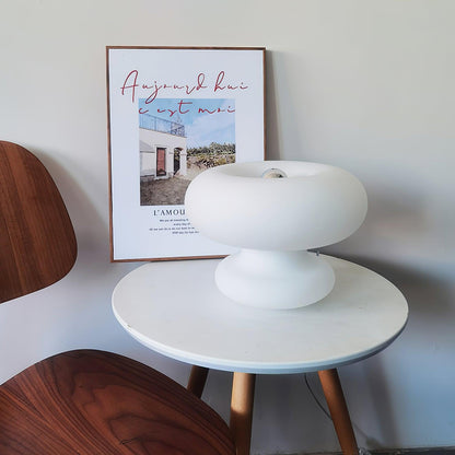 LumoDonut™ | Modern Donut-Shaped LED Table Lamp