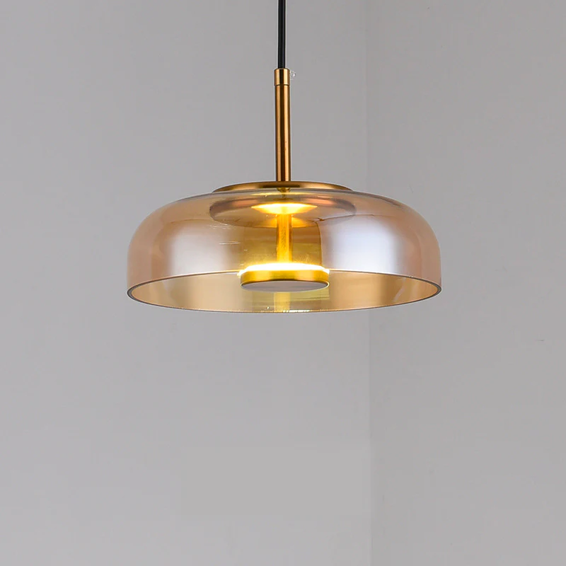 Pendant Light Modern Glass LED Ceiling Lamp