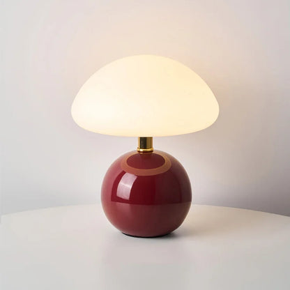 Warm Glow Mushroom Lamp