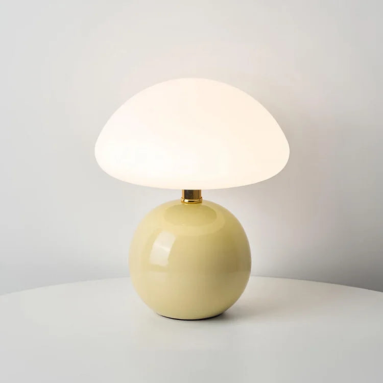 Warm Glow Mushroom Lamp