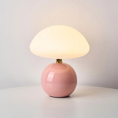 Warm Glow Mushroom Lamp