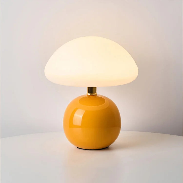Warm Glow Mushroom Lamp