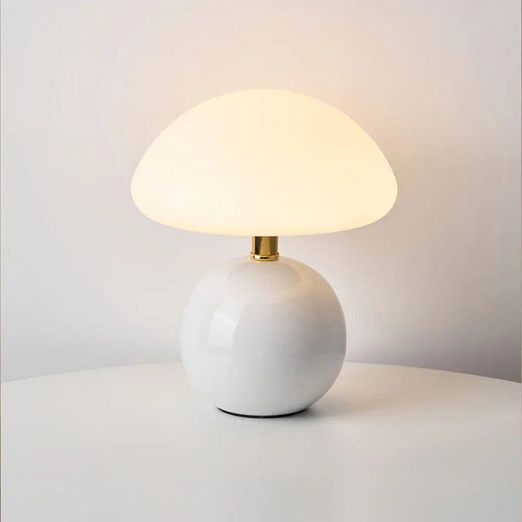 Warm Glow Mushroom Lamp