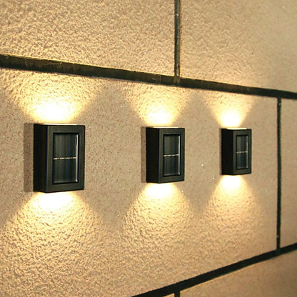 Outdoor Solar Wall Light for Garden Fences