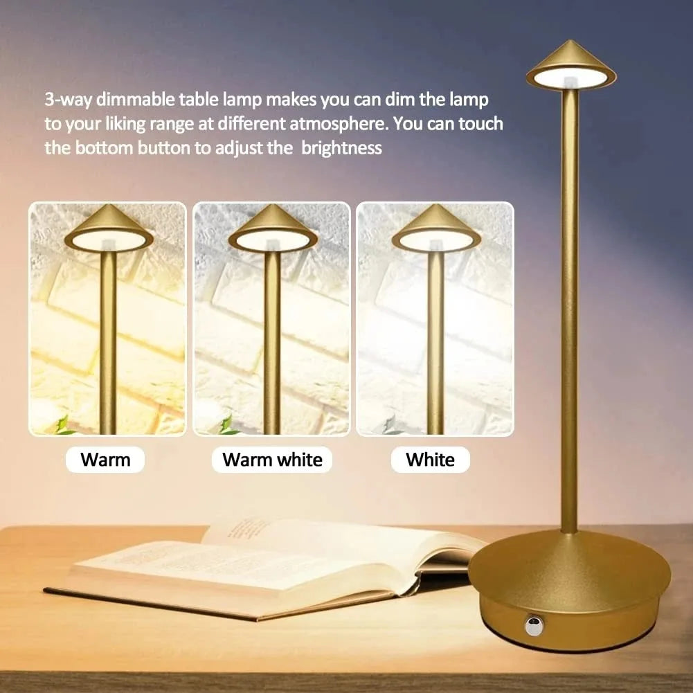 The Lumina Cordless Touch Lamp
