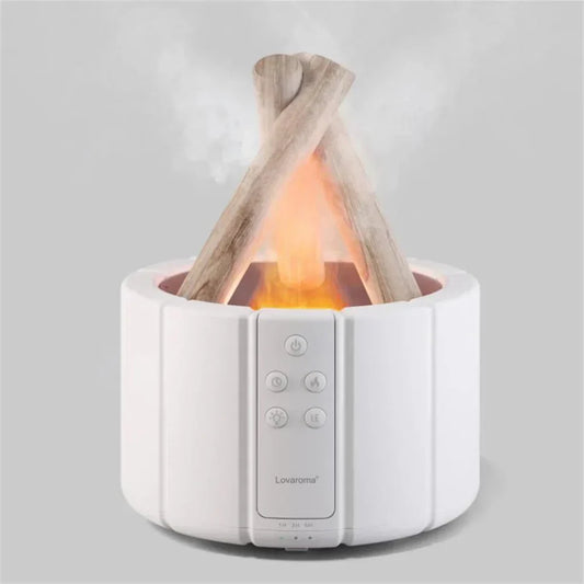 FlameMist™ | Flame Air Humidifier & LED Table Lamp