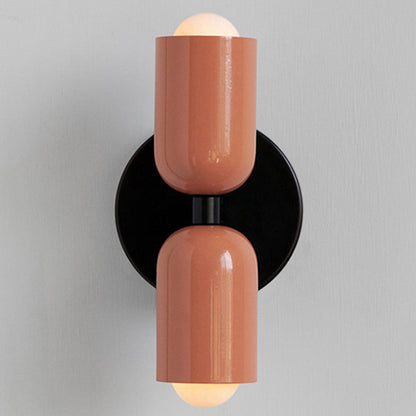 Modern Vintage Double-Headed Utility Room Wall Light - Stylish Illumination for Contemporary Spaces