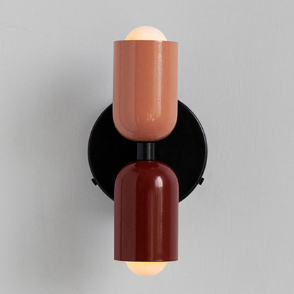 Modern Vintage Double-Headed Utility Room Wall Light - Stylish Illumination for Contemporary Spaces
