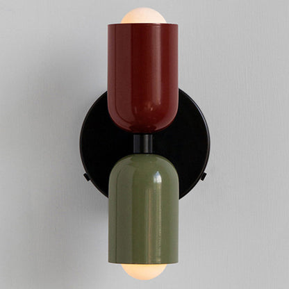 Modern Vintage Double-Headed Utility Room Wall Light - Stylish Illumination for Contemporary Spaces