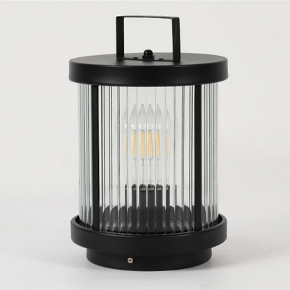 Outdoor Glass Lantern Solar LED Light