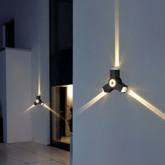 Wall Light Modern Acrylic Outdoor LED Lamp