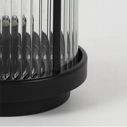 Outdoor Glass Lantern Solar LED Light