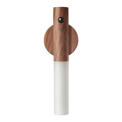 Wall Light LED Motion Sensor Wooden Lamp