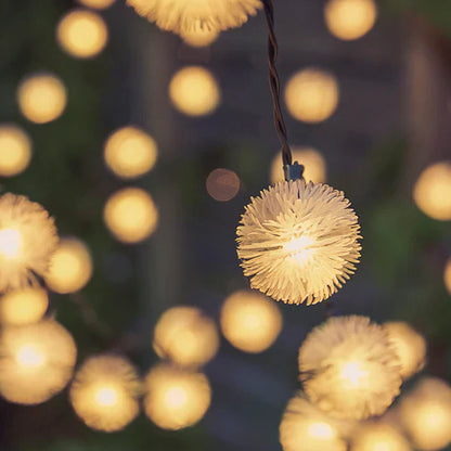 Fairy Lights Warm White Solar Outdoor String