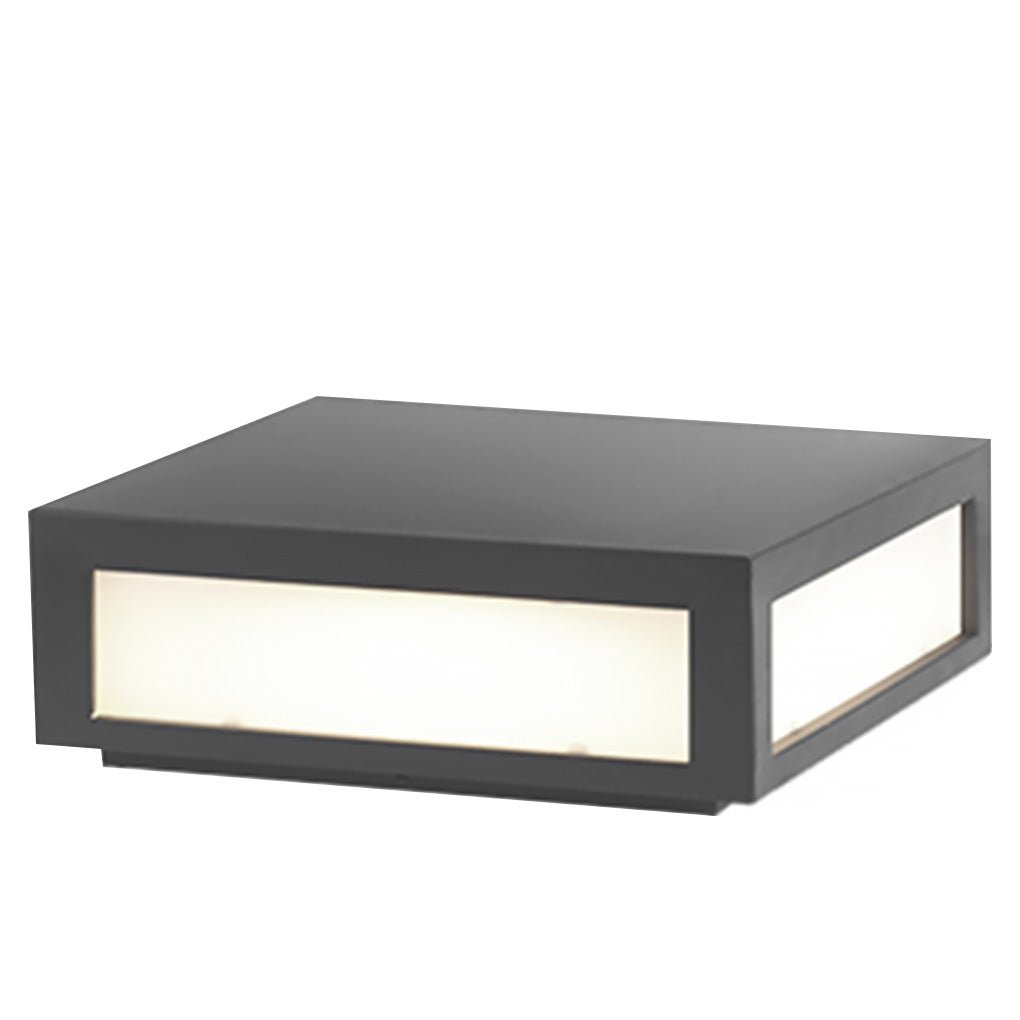 Solar Black Outdoor LED Post Light