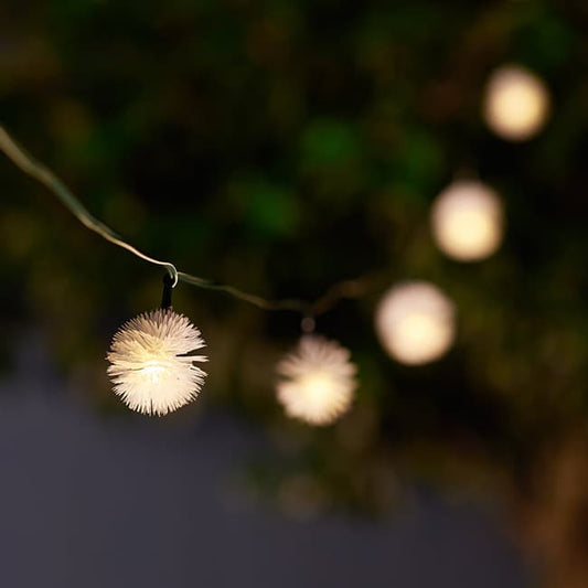 Fairy Lights Warm White Solar Outdoor String