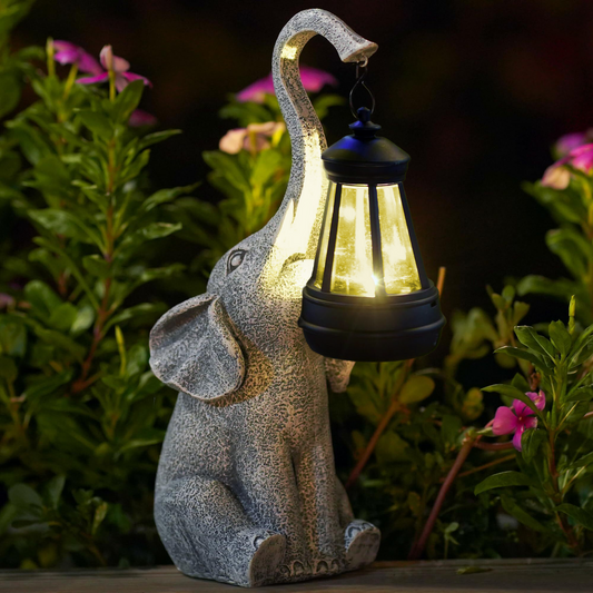 Outdoor Solar Resin Animal Garden Light